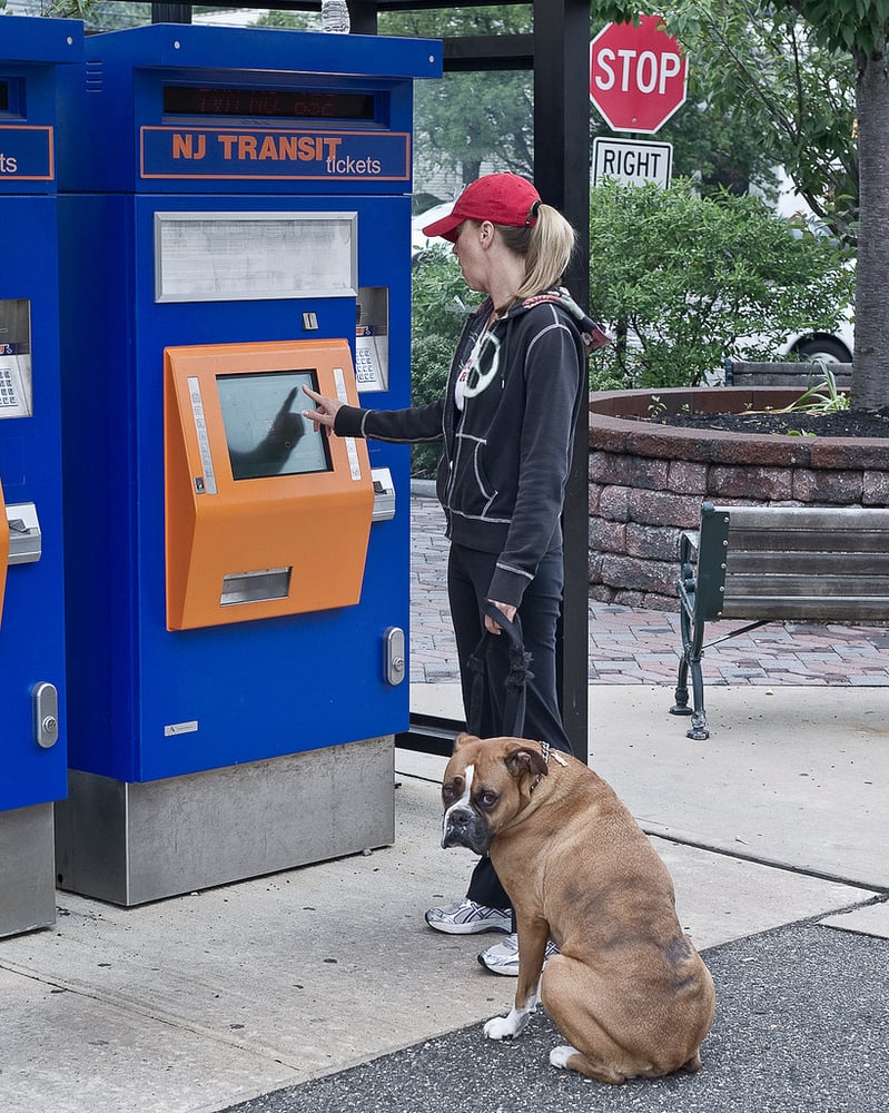 New Jersey Transit Little Silver Train Station Public Transportation