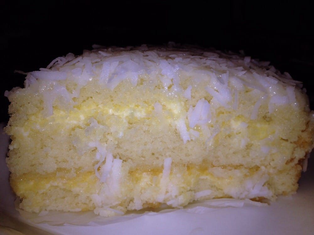 La Madeleine Coconut Cream Cake La Madeleine Coconut Cream Cake
