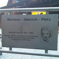 marlene dietrich platz marlene dietrich platz