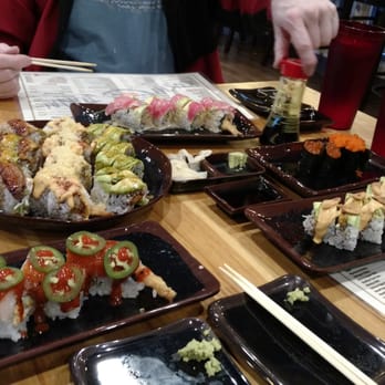 Blackjack sushi roll