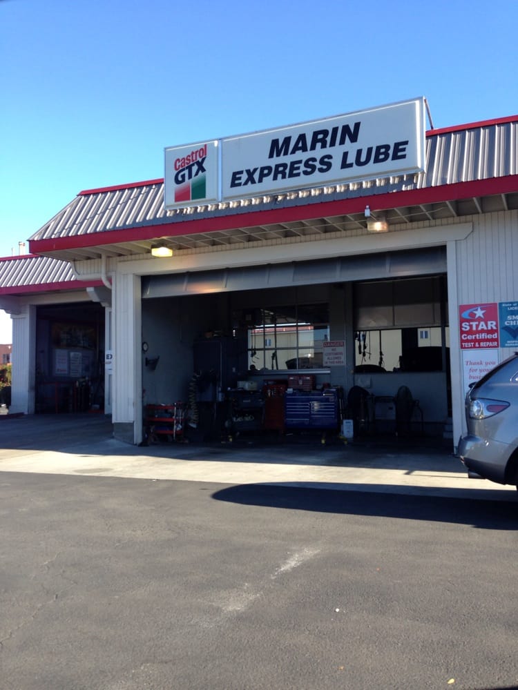 Marin Express Lube & Diagnostic Center Gas & Service Stations San