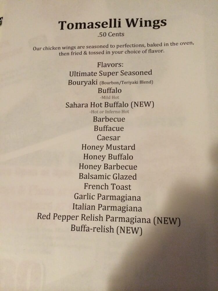 Tomaselli’s at Rosario Pizza Providence, RI Yelp