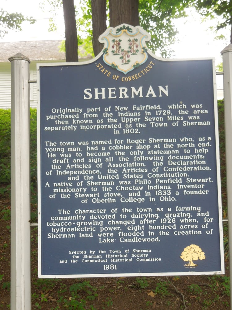 Sherman Historical Marker Landmarks & Historical Buildings Sherman