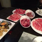 Little Sheep Mongolian Hot Pot - Variety! No veggies duh! - San Mateo, CA, United States