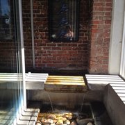 Undefeated - Los Angeles, CA, United States. Zen water feature by the entrance.