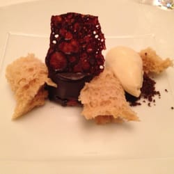 Lunch prix fixe. Hazelnut chocolate…