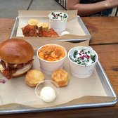 Honey Butter Fried Chicken - Chicago, IL, United States. The original fried chicken sandwich, pimento mac & cheese, kale & cabbage slaw...