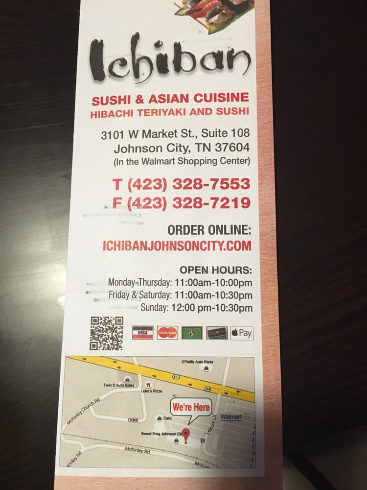 Ichiban Sushi and Asian Cuisine Japanese Johnson City, TN Reviews