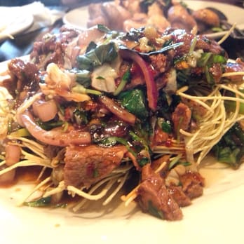 House of Nanking - Mongolian Beef over Crispy Noodles #excellent - San Francisco, CA, United States