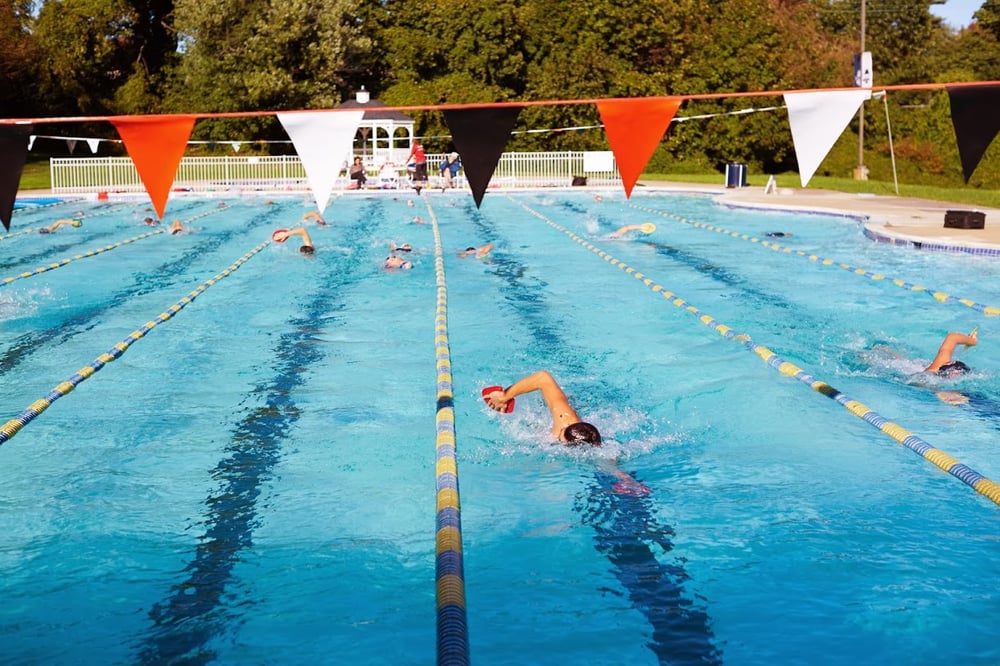 Ashbourne Swim Club Lynnewood Gardens Swimming Pools Elkins Park