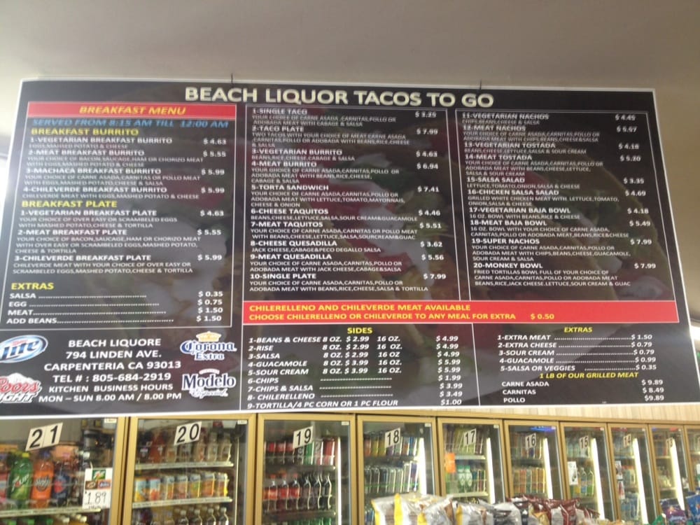 Beach Liquor Beer, Wine & Spirits Yelp
