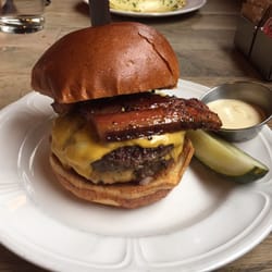 Au Cheval - Chicago, IL, United States. Cheeseburger a cheval w/excellent thick-cut bacon