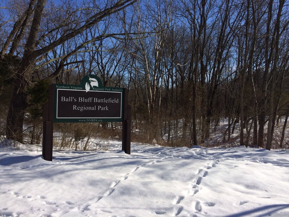 Ball’s Bluff Battlefield Regional Park Parks Ball's Bluff Road