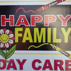 Happy Family Daycare logo