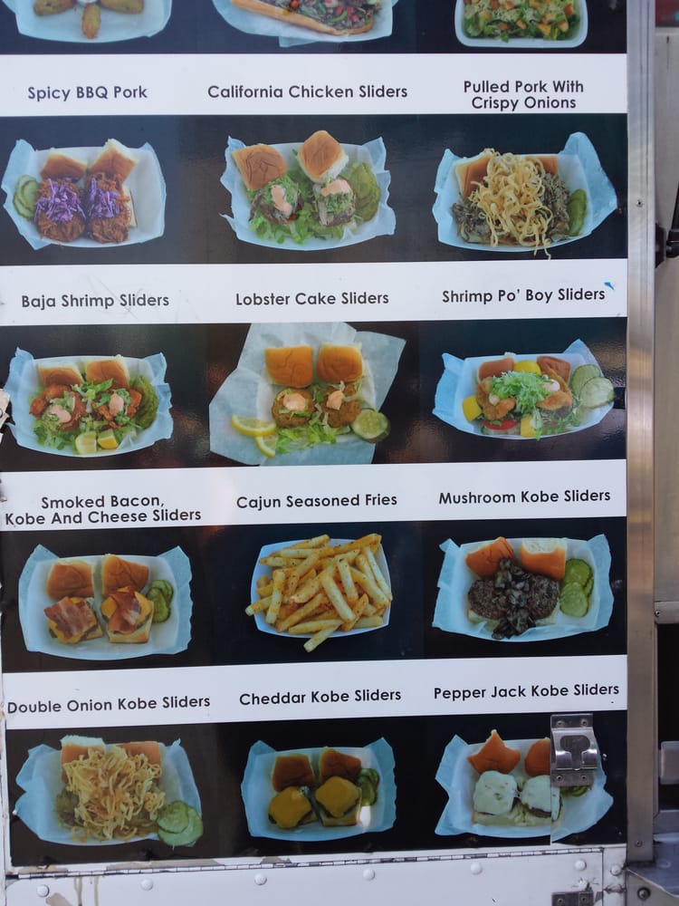 Slammin’ Sliders Truck Food Delivery Services Los Angeles, CA