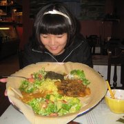 Afro-Canadian Restaurant - Vancouver, BC, Canada. The vegetarian version