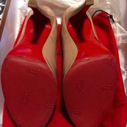 Gus New Quality Shoe Repair - Took my shoes to get the red soles