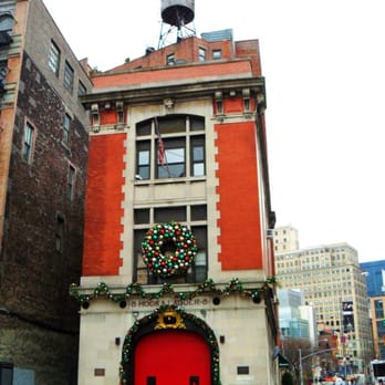 Hook & Ladder 8 - Ghostbusters - New York, NY, United States. Ready for the holiday season.