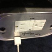 Dallas Fort Worth International Airport - Love that they have this at the seats - Dallas, TX, United States