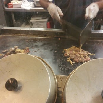 Truck Yard - Dallas, TX, United States. Steak sandwich!