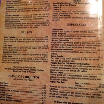 Pancho Villa San Antonio Fl Menu Pancho Villa San Antonio Fl Menu