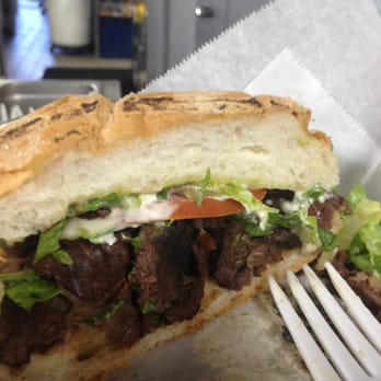 L' Patron Tacos - Chicago, IL, United States. Carne asada torta