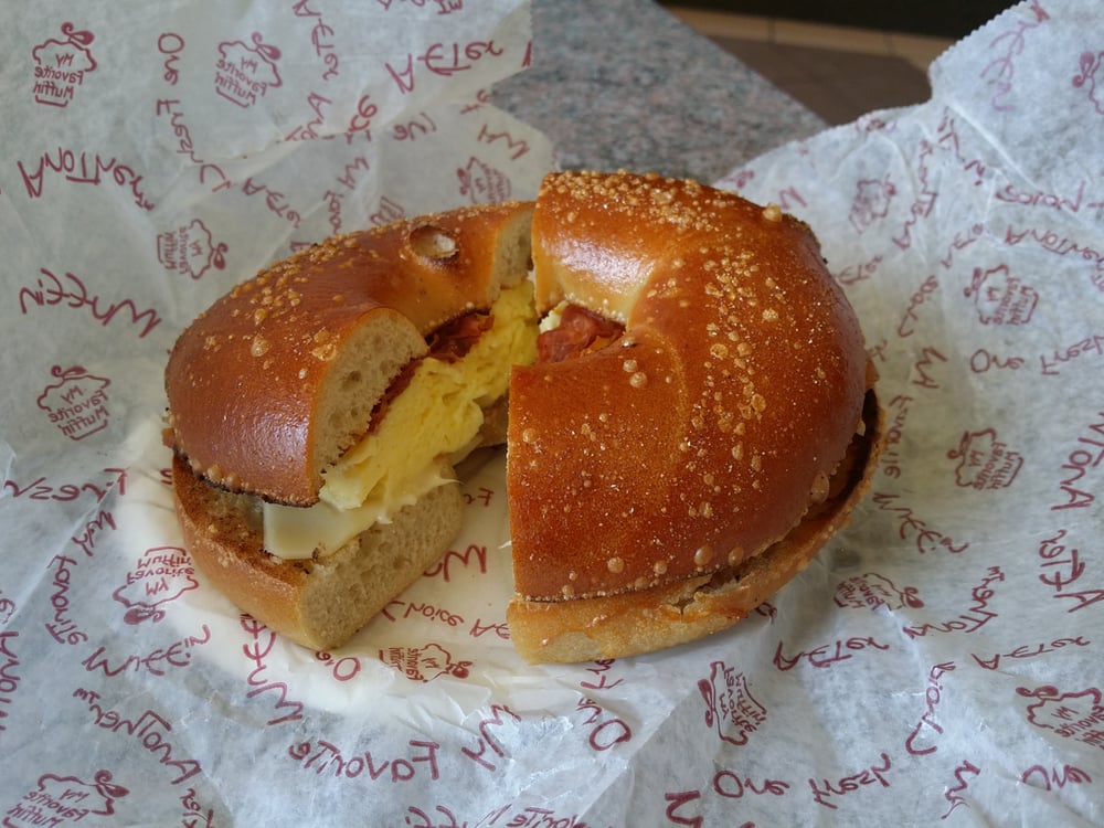 My Favorite Muffin & Bagel Cafe Bagels Warwick, RI Yelp