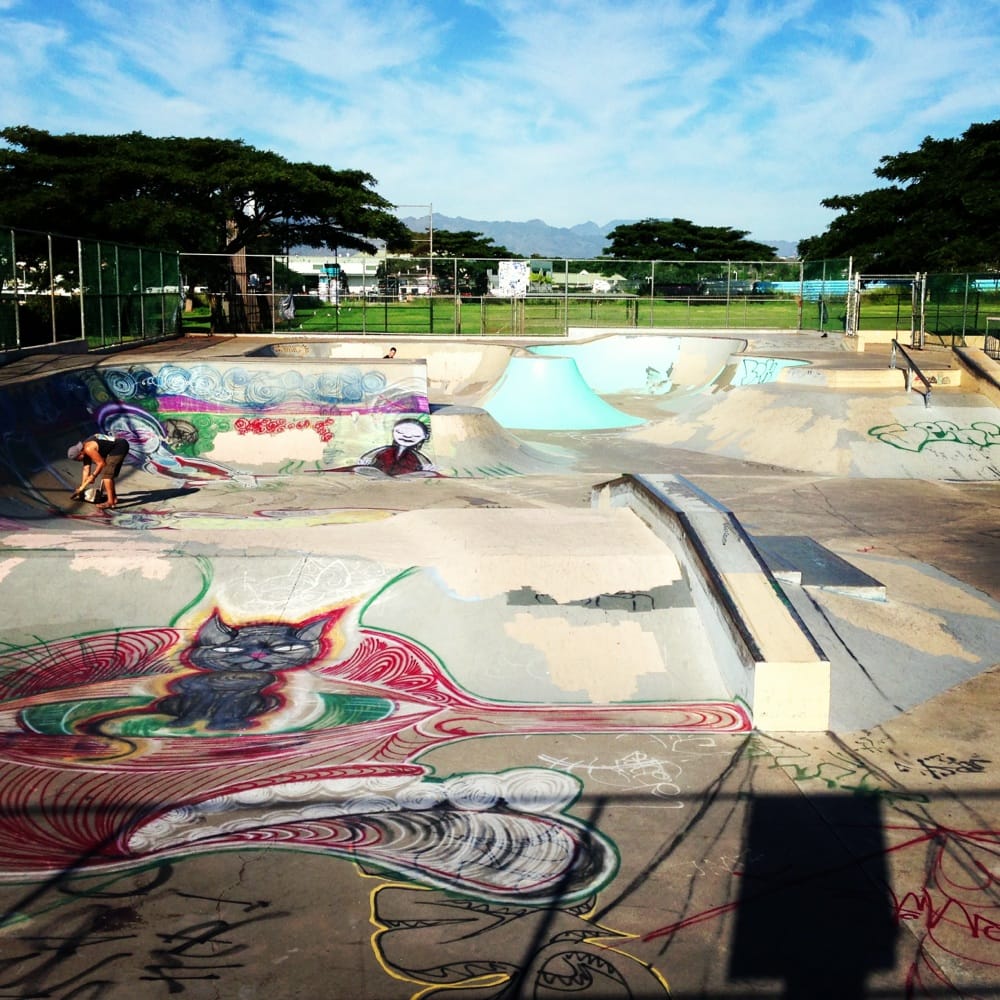 Manana Skatepark Skate Parks Pearl City, HI Yelp
