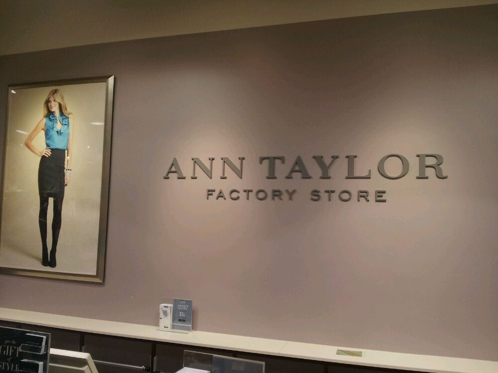 Ann taylor coupon factory store