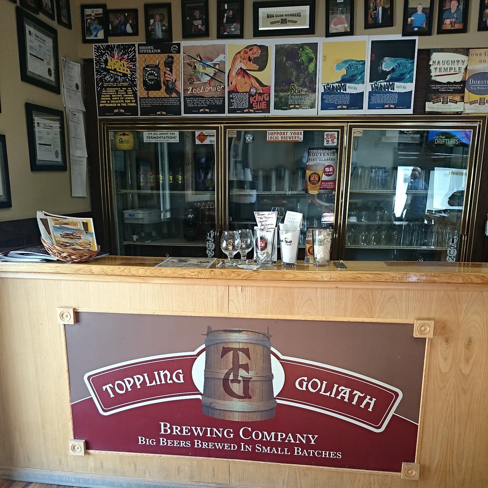 Toppling Goliath Brewing Company Breweries Decorah, IA Yelp