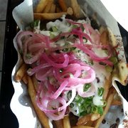 Del Seoul - Chicago, IL, United States. Kalbi poutine ($9.95). Holymoly, these were good!