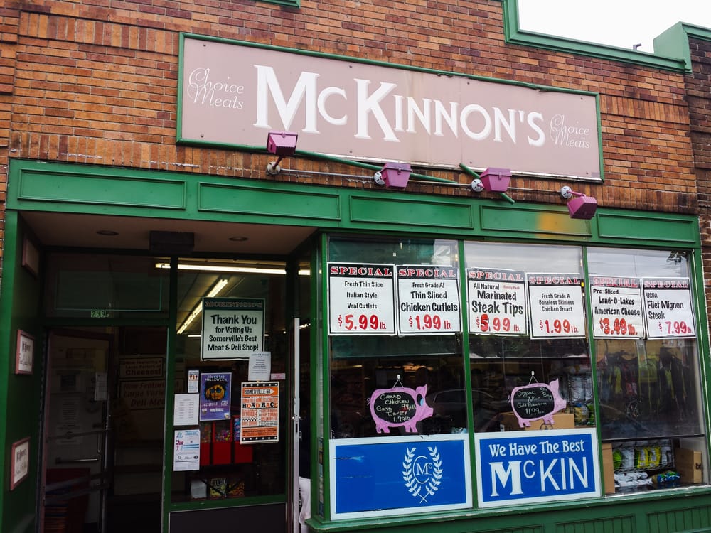 McKinnon’s Meat Market Meat Shops Davis Square Somerville, MA