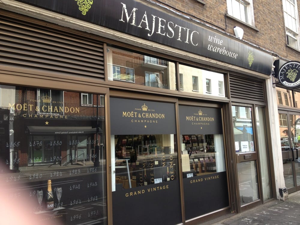 Majestic Wine Warehouses Beer, Wine & Spirits Marylebone London