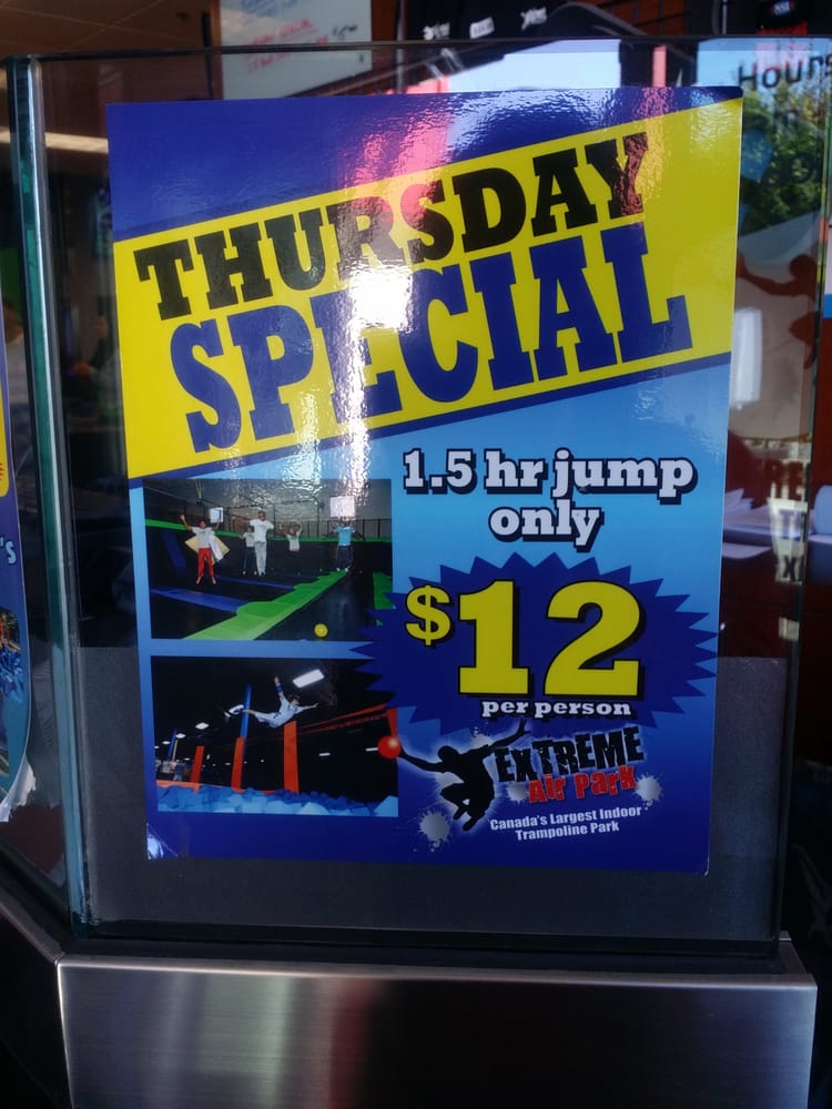 Extreme air park coupons richmond