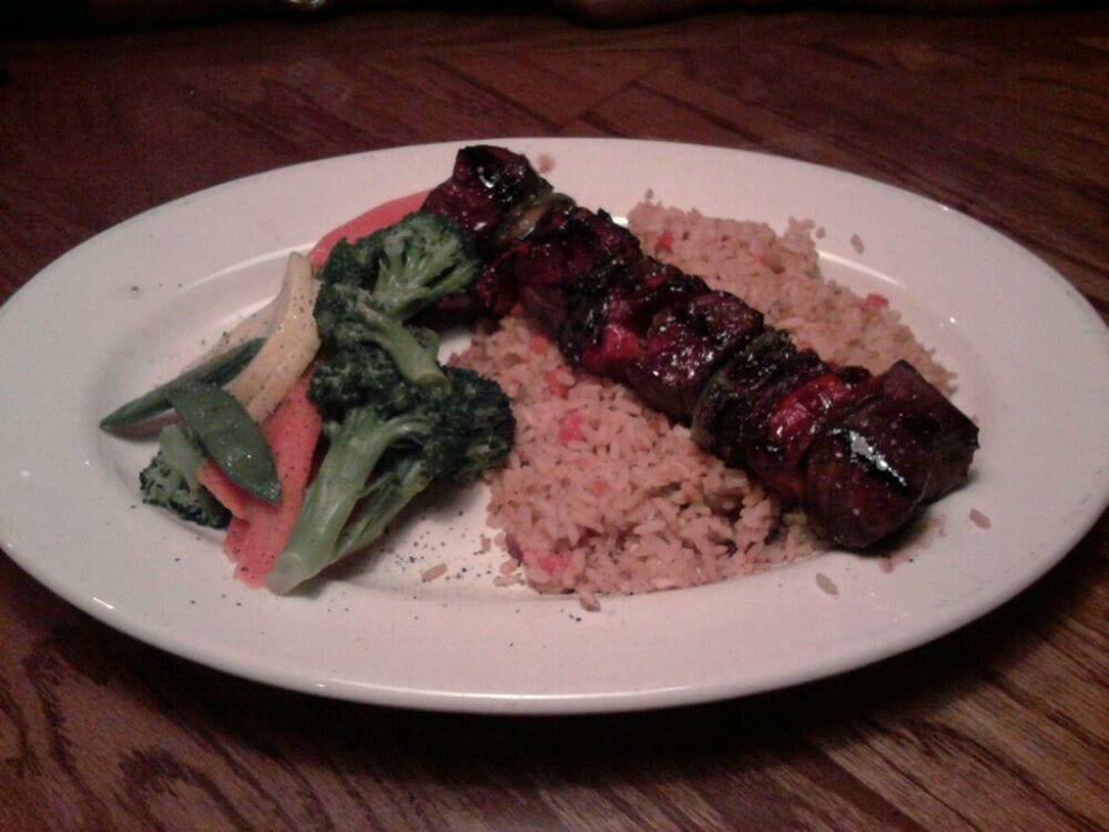 Beautiful photography of outback teriyaki filet at work here