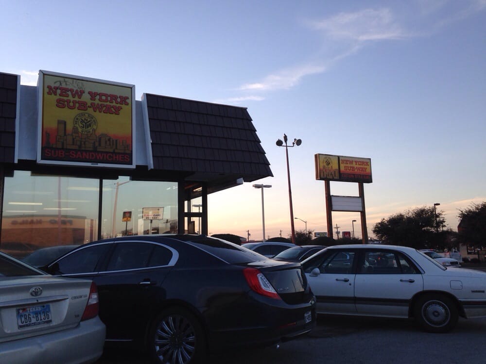 New York Sub Way Sandwiches 305 W University Dr Denton, TX