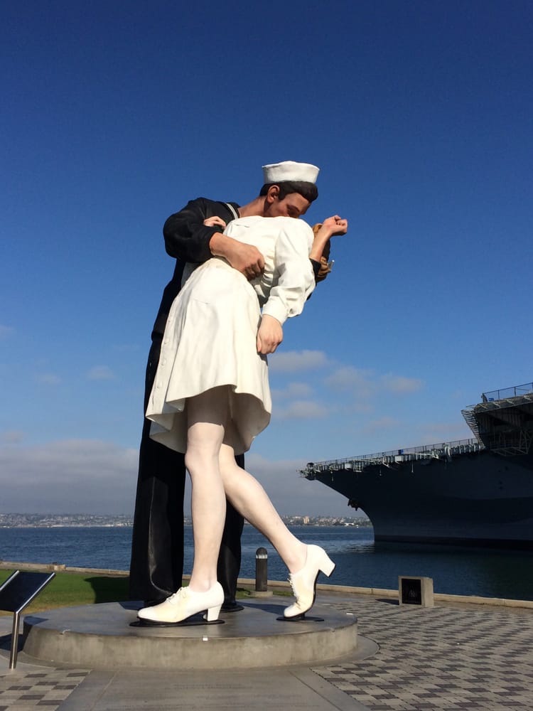Unconditional Surrender Statue Landmarks & Historical Buildings San Diego, CA, United States