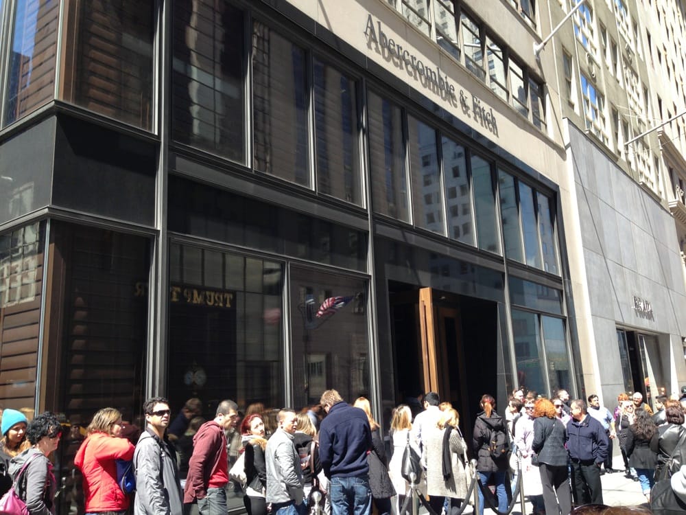 Abercrombie & Fitch Men's Clothing Midtown West New York, NY