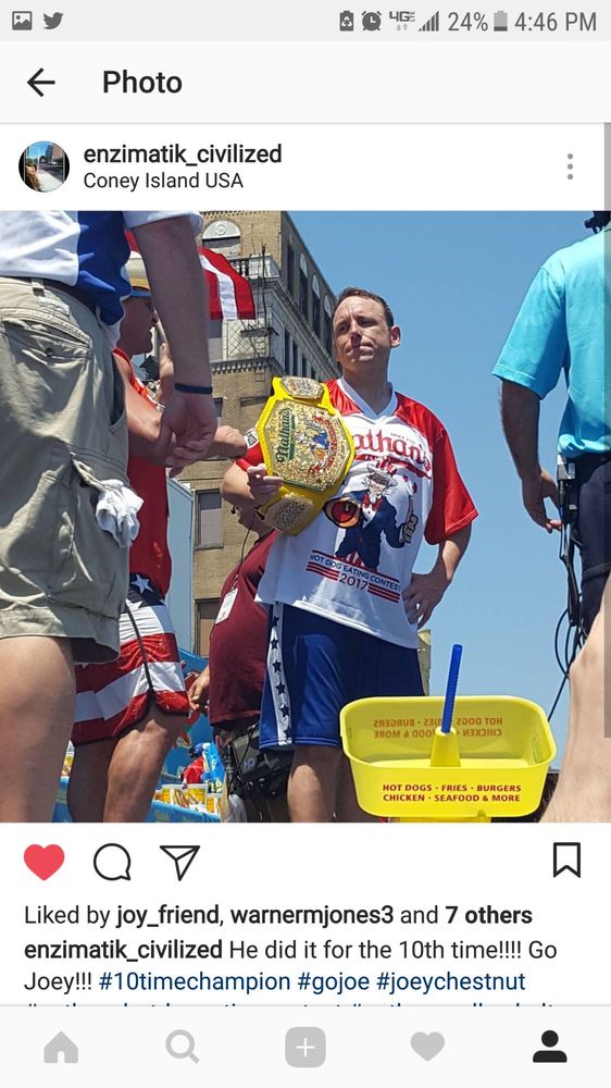Nathan's Hot Dog Eating Contest
