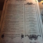 Au Cheval - Chicago, IL, United States. Menu