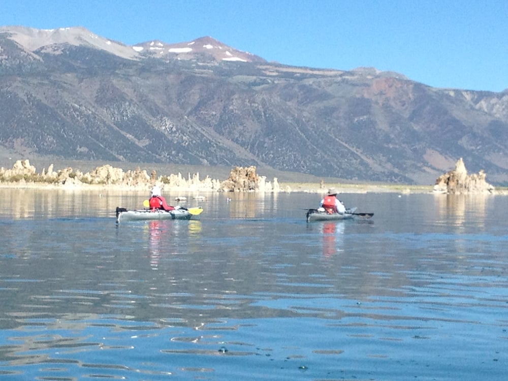 Caldera Kayaks Boating Crowley Lake Marina Mammoth Lakes, CA