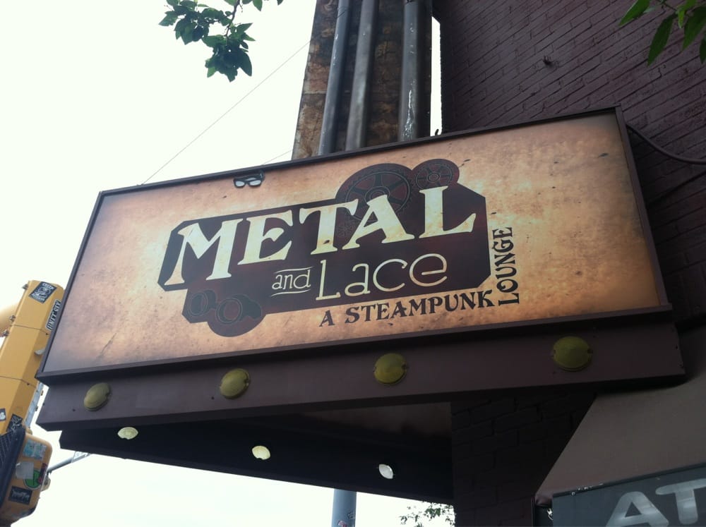 Metal and Lace Steampunk Lounge CLOSED Lounges Downtown Austin