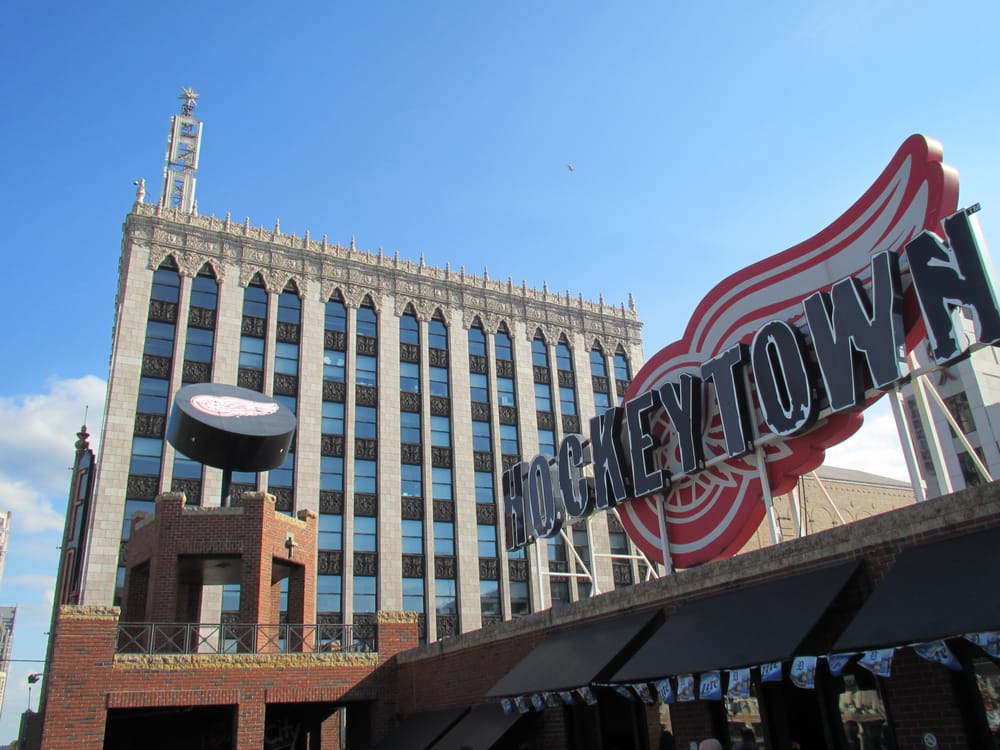 Hockeytown Cafe Sports Bars Detroit, MI Yelp