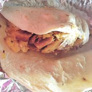 $3 bacon egg cheese taco. No…