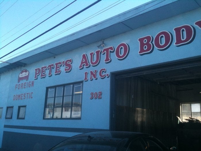 Pete’s Auto Body Shop Body Shops Belmont, CA Yelp