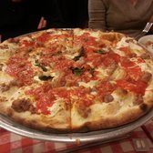 Grimaldi's - Sausage onion and garlic - New York, NY, United States