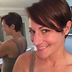 cheveux long mini vague