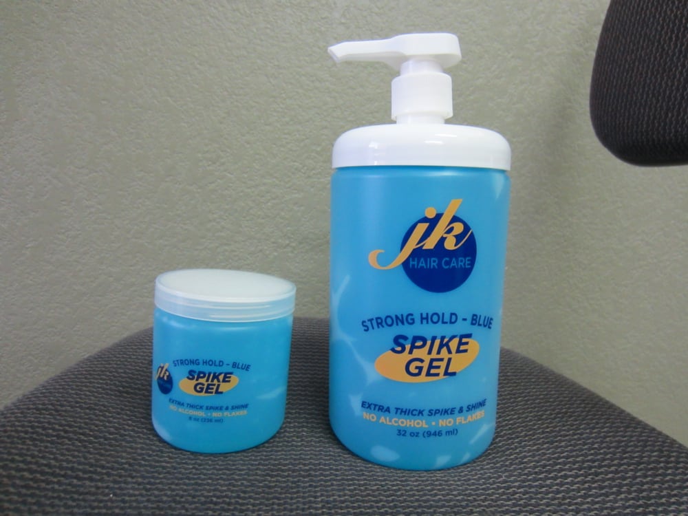 Back in stock JK HairCare Spike Gel..Available in the 32oz or the 8oz