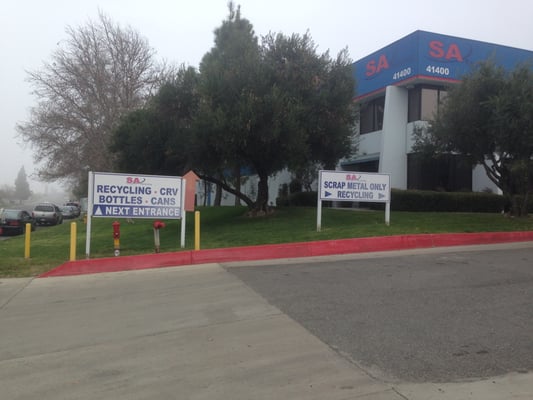 Sa recycling coupon murrieta ca