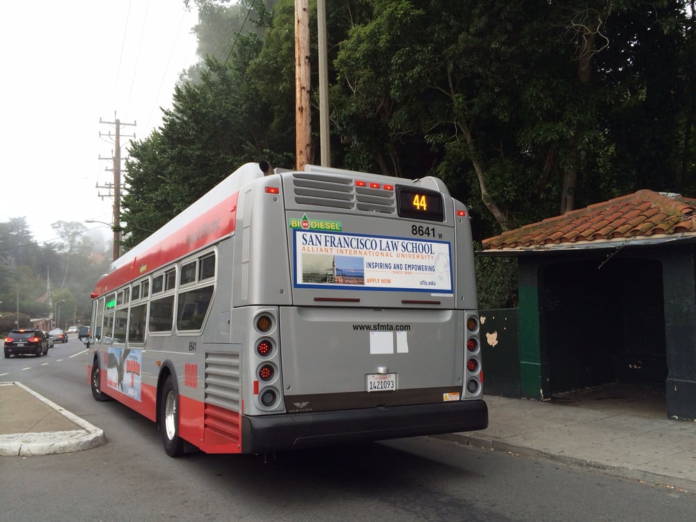 MUNI 44 O’Shaughnessy Public Transportation San Francisco, CA Yelp